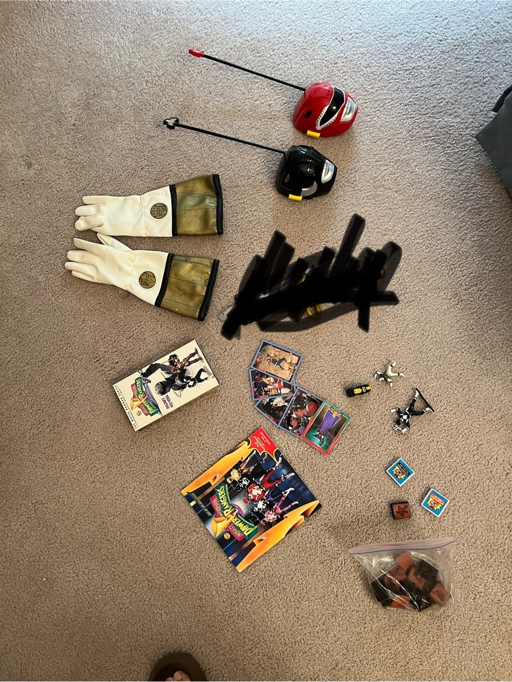 Vintage 90s Power Rangers Legacy Collectibles